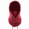 Gorro de Ciclismo de Invierno para Exteriores Personalizado con Logo, Pasamontañas de Terciopelo Cálido, Gorro de Punto con Cordón, Protección contra el Viento