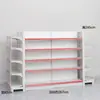 Estante de Exhibición de Supermercado Estante Tienda Cafetería Tienda de Conveniencia Productos de Snacks para Madre y Bebé Combinación Libre de Alimentos de Una y Doble Cara