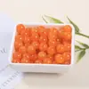 Contas Redondas de Cristal de Vidro Imitando Jade Feitas à Mão para Pulseira DIY Colar Grampo de Cabelo Material de Jade Contas Soltas Acessórios para Miçangas Atacado