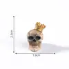 Nuevo Producto Transfronterizo de Comercio Exterior Calavera Murciélago de Halloween Figura Decoración Micro Paisaje DIY Accesorios Adornos Miniatura