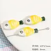 Contas Cerâmicas Criativas de Peixe Pequeno Pintadas à Mão Contas de Cordão Artesanais Contas Soltas Pulseiras Brincos Pingentes DIY Acessórios para Joias