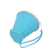 Copo Dobrável de Viagem Copo Retrátil Dobrável Copo de Silicone Portátil Copo de Compressão Copo para Enxágue Bucal Copo Portátil Copo Prático