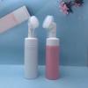 150ml Cepillo Limpiador Facial de Silicona para DIY Dispensador Espumador de Presión Botella de Espuma