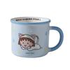 Taza de Cerámica Autorizada Genuina Cherry Maruko Patrón de Dibujos Animados Lindo Regalo Alto Valor de Color Hogar Imitación Esmalte Taza de Agua
