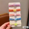 Anillo de Toalla de Color Caramelo para Niñas con Cola de Caballo y Cabeza de Bola, Cuerda para el Cabello Linda y Creativa, Goma para el Cabello, Cuerda para el Cabello y Accesorios para el Cabello