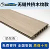 Piso de Madera Plástica para Exteriores, Tablero de Madera Plástica Coextruido Sólido Sin Juntas Anticorrosión para Patio, Jardín Exterior y Terraza Auto-Instalable