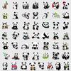 Transfronteiriço 50 adesivos de grafite de animais fofos copo de água adesivos decorativos à prova d'água crianças DIY mão conta adesivos atacado