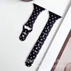 Correa de Silicona para Reloj con Estampado de Corazón de Amor y Estrella, Doble Tachuela, Cintura Pequeña, Forma de Corazón, Adecuada para Apple 10 S11Iwatch Ultra