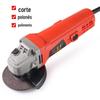 Fábrica atacado multi-funcional máquina de polimento de rebarbadora de ângulo doméstico moedor de mão máquina de corte de polimento ferramenta elétrica