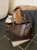 Bolso Retro de Gran Capacidad para Mujer 2026 Nuevo Estilo Elegante Bolso de Hombro para Estudiantes que Van a Clase Bolso Tote