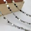 Materiales DIY Combinación de Hojas Multicapa Cadena de Cobre Accesorios para Pendientes Borla Chapado Fabricación de Joyería Cadena Hecha a Mano
