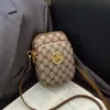 Bolso Pequeño Cruzado de Moda para Comercio Exterior, Estampado Vintage, Bolso de Hombro para Mujer, Bolso de Pecho de Moda, Bolso para Teléfono de Moda