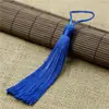 Borla para colgar en el coche, tamaño pequeño 12 cm, nudo chino, accesorios para bolsas y bolsos al por mayor con cordón para colgar