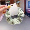 Faixa de cabelo de elástico infantil para menina, anel de cabelo elástico alto, acessórios de cabelo para meninas, não machuca o cabelo, corda de cabelo fofa, adorno de cabeça
