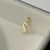 Plata S925 Colgante Individual Transfronterizo Pulsera de Letras DIY Collar Chapado en Oro de 14K Accesorios de Colgantes Simples Compactos