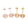 Base de Arete Holder de Perlas de Plata Esterlina S925 de Media Copa para Colgar Perlas, Accesorios de Joyería de Plata con Perlas para Manualidades, Suministro al por Mayor