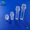 Coluneta Guia de Luz Plana Transparente de 3,5 mm com Entalhe Haste Guia de Luz para LED Patch Tubo Emissor de Luz PC Transparente