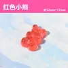 Desenho Animado para Unha Transparente Urso de Geléia Doce Joia Adesivo para Unha Resina Gotejante Acessórios Material DIY Atacado