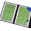 Placa tática portátil de treinador de basquete para equipe técnica, layout tático da quadra, placa tática de comando e treinamento