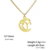 Collar de la Serie de los Doce Animales Más Vendido Acero Inoxidable Moderno Versátil para Viajes Colgante Pequeño Cáncer Hombres y Mujeres Decoraciones