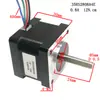 Motor paso a paso 35 micro motor pequeño longitud del cuerpo 28 mm torque 12Ncm cuatro cables eje simple/doble motor paso a paso 35byg