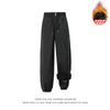 Pantalones de Esquí Unisex Plateados de Terciopelo de Zorro Plateado, a Prueba de Viento, Repelentes al Agua, Cálidos y Forrados de Polar, Estilo Nuevo Invierno 2025