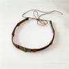 Hebilla Creativa Transfronteriza Decoración para Sombrero de Paja DIY Hecho a Mano Estilo Étnico Bohemio Cuerda Trenzada con Accesorios para Sombrero