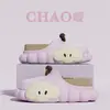 Chinelos Little Apple Femininos 2025 Novo Verão Casal Casa Interior Sola Grossa Antiderrapante Chinelos Nuvem Femininos
