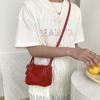 Nuevo Estilo Bolso Cuadrado Pequeño de Hombro para Mujer Versátil de Cuero Suave Mini Bolso de Alta Gama para Mujer Verano 2024 Bolso Cruzado Estilo Coreano