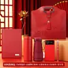 Set de Regalo Empresarial, Taza Térmica, Set de Paraguas, Bolsa Tote Portátil, Bolsa de Almacenamiento Estilo Tendencia Nacional, Logo Personalizado