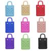 Atacado Transfronteiriço Mini Bolsa de Mão de EVA Bolsa de Ombro Feminina Bolsa Transversal de Gelatina Acessórios Dopamina Tendência Infantil