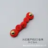Accesorios Baixi Correa de Nylon Tejida a Mano con Cuentas Doradas Venta Directa de Fábrica Chaqueta Estilo Chino Botones y Hebillas para Jeans
