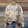 2025 Estación Independiente Amazon Popular Sudadera de Manga Larga Halloween Ardilla Divertida Sudadera para Mujer Impresión Digital 3D