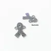 En Stock Al Por Mayor DIY Aleación de Zinc Accesorios para Joyería Patrón de Cinta Esmalte Collar Pulsera Colgante Doble Colgante Pequeño