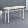 Estante de Almacenamiento de Pared, Mesa Larga Estrecha, Escritorio Pequeño de Oficina, Mesa Plegable Simple para Exteriores, Mesa de Estudio para Estudiantes en Casa, Mesa de Bar