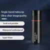 Telescopio monocular, alta magnificación, alta definición, portátil para niños, visión nocturna profesional de baja luz, ideal para conciertos al aire libre, observación de aves y viajes
