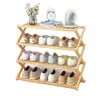 Estante Plegable para Zapatos sin Instalación para Entrada del Hogar Gabinete de Zapatos Simple Artefacto de Almacenamiento de Zapatos Dormitorio Habitación Económico
