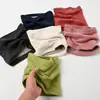 Bufanda de forro polar con cuello alto de doble capa de temperatura constante para niños, también apta para adultos, estilo de dos piezas falsas, otoño e invierno
