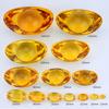 Adornos de Lingotes de Vidrio para Atraer Riqueza, Lingotes de Oro para Decoración del Hogar, Regalos Artesanales Auspiciosos, Lingotes de Cristal Amarillo