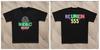 Marca de Moda Europea y Americana Transfronteriza High Street Nueva Camiseta Casual Holgada de Manga Corta con Cuello Redondo Estampado de Letras para Hombre y Mujer