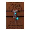 Joias transfronteiriças novo pingente criativo em forma de coração com chave e cadeado contas luminosas pulseira de corda trançada à mão pulseira de casal corda feminina