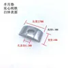 Almofada de meia-lua parafuso crescente de ferro maciço acessórios ferragens de cama fivela redonda mesa grande conector de alta resistência