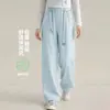 Pantalones de Niña Verano 2026 Nuevos Elegantes Pantalones Anchos Estilo Coreano para Niños Delgados de Verano Casual de Secado Rápido para Niñas