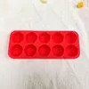 Bandeja de Hielo de Silicona de 10 Cavidades con Forma de Rosa, Molde Multifuncional para Pasteles, Molde para Hornear Chocolate, Fácil de Desmoldar y Resistente a Altas Temperaturas