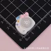 Laço Brilhante de Desenho Animado Acessório de Resina para Câmera DIY Cola de Creme Capa de Celular Roupas de Boneca Babador Chaveiro