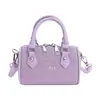 Bolsa Pequeña de Mano Maillard Otoño e Invierno Nueva Moda Retro para Mujer Bolsa Almohada Escarchada Terciopelo Bolsa Cruzada Familiar