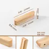 Manija de Armario de Madera, Manija de Cajón y Gabinete de Madera Maciza, Manija de Puerta de Gabinete Infantil de Madera, Gabinete de Madera, Estilo Minimalista Japonés