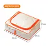 Bolsa Gruesa para Guardar Edredones a Prueba de Polvo y Humedad Organizador de Ropa para Armario Bolsa Totalmente Transparente para Dormitorio Edredón de Algodón Bolsa para Empacar y Mover