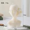 Nueva vela aromática de cera de columna geométrica para retrato creativo, transfronteriza, decoraciones para el hogar ins, accesorios para fotografía, regalos creativos
