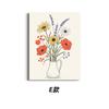 Venda Quente Transfronteiriça Pintura em Tela Moderna Simples de Flores Sala de Estar Quarto Estilo Ins Pintura Decorativa Shien Amazon Dropshipping